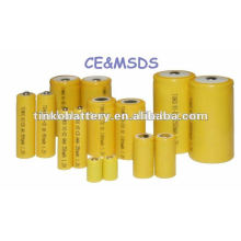 NI-CD rechargeable battery(size c 1.2v 2500mah )